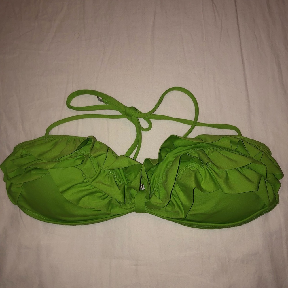 Green Bikini Top - Gilly Hicks